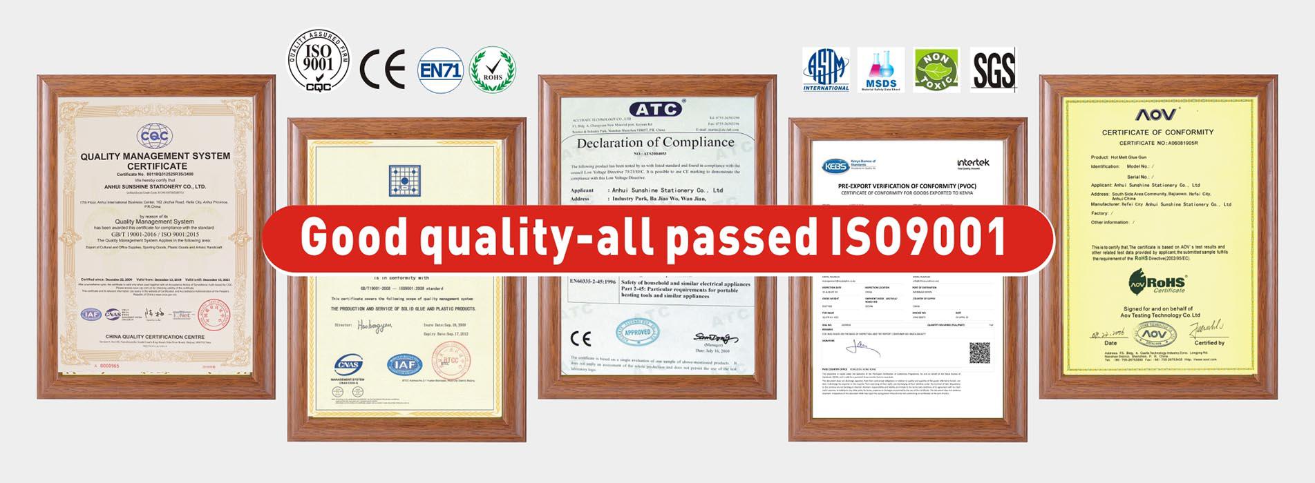 Certificado Foska ISO9001