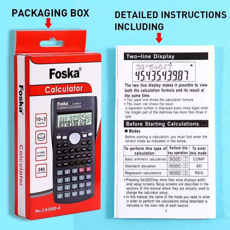 Students Stationary Calculating Tools