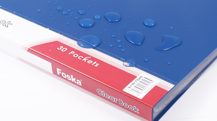 Waterproof PP Clear Book