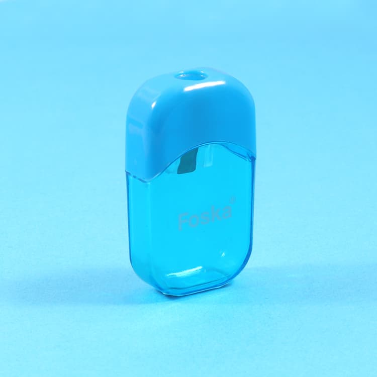 blue pencil sharpener