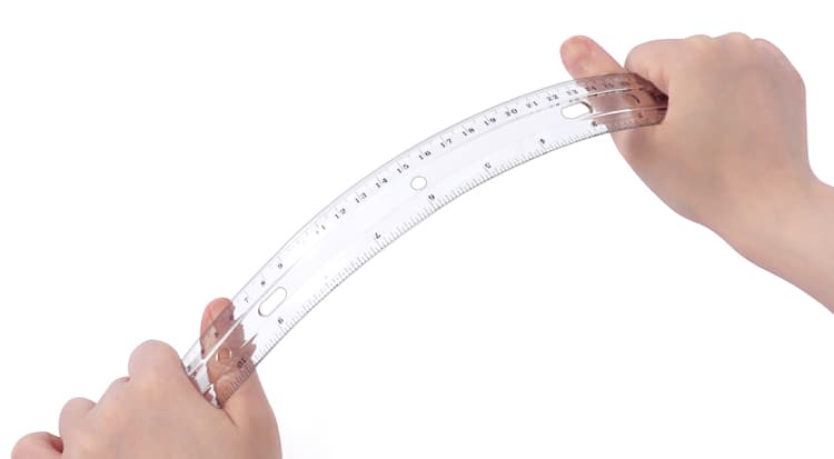 Soft & Durable Plastic Ruler