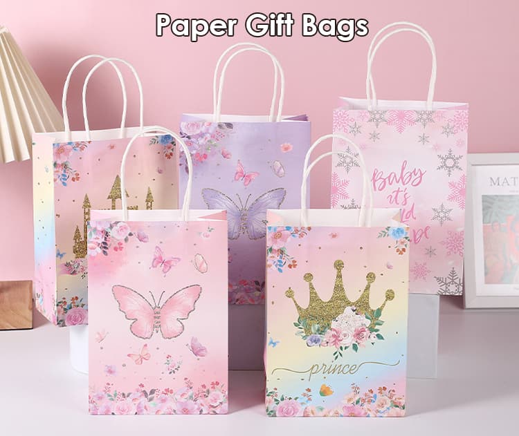 Kraft Paper Gift Bags