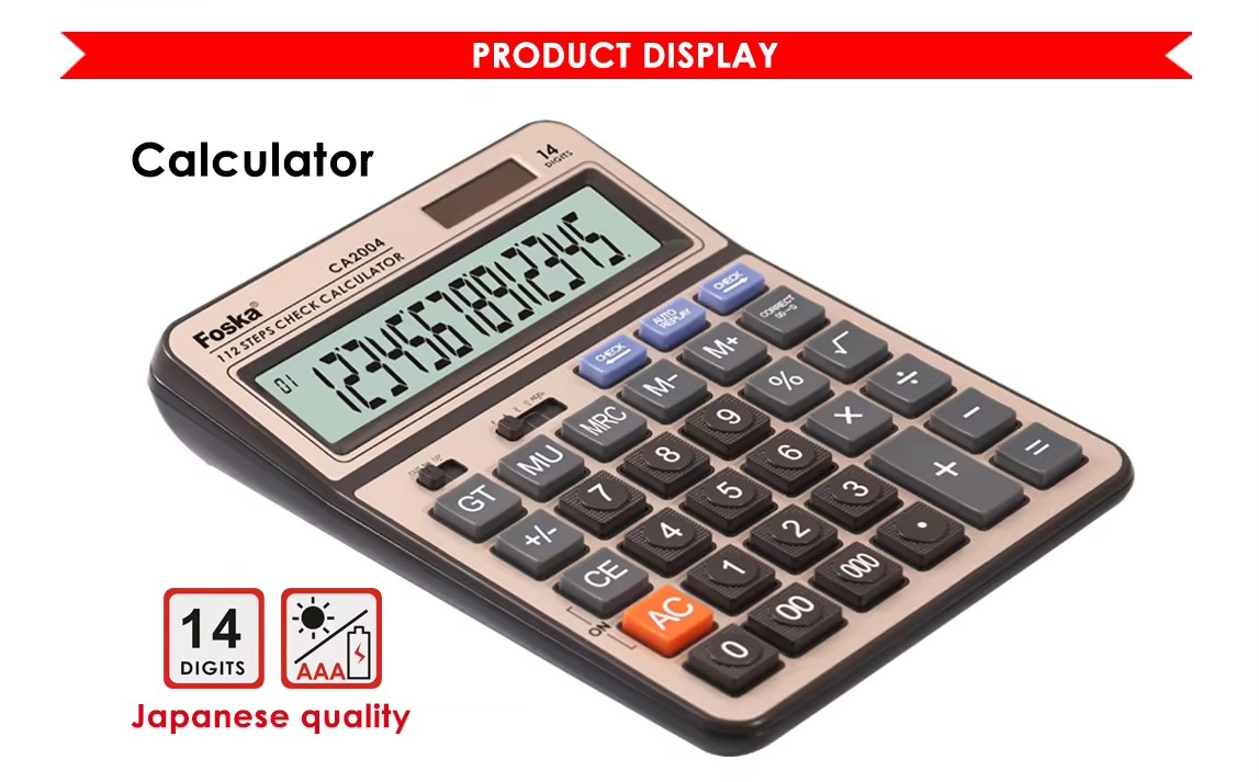 14 digits calculator