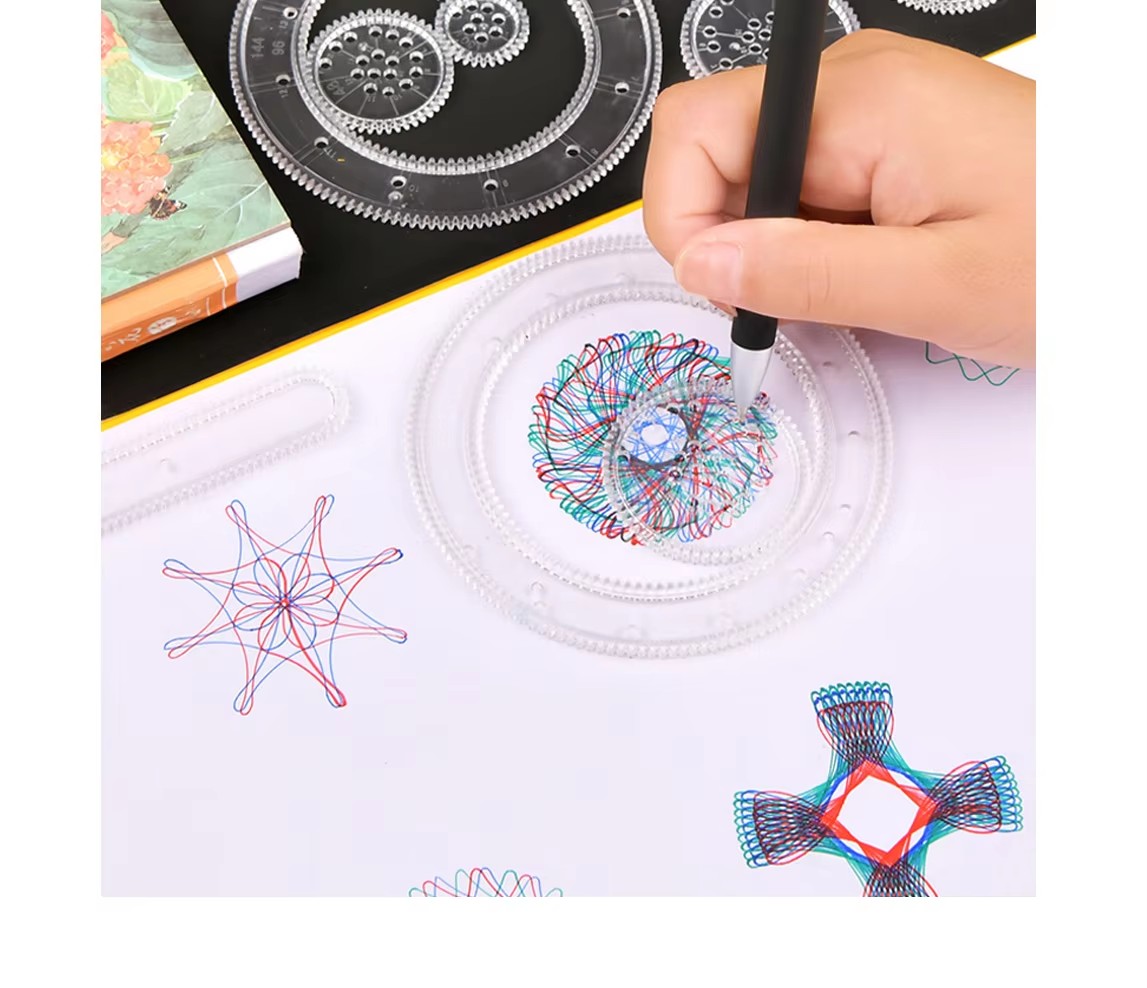 Drawing Plastic Spirograph