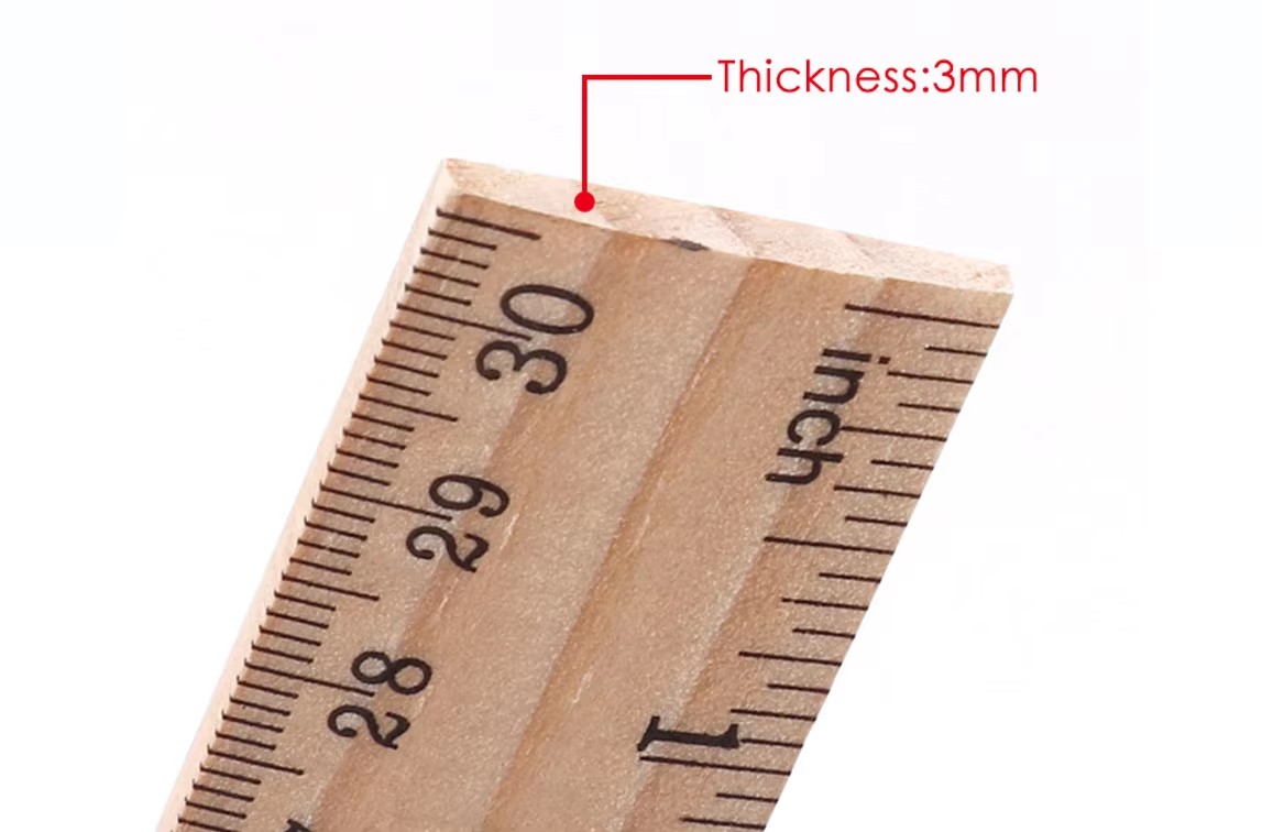 Wooden Square Ruler