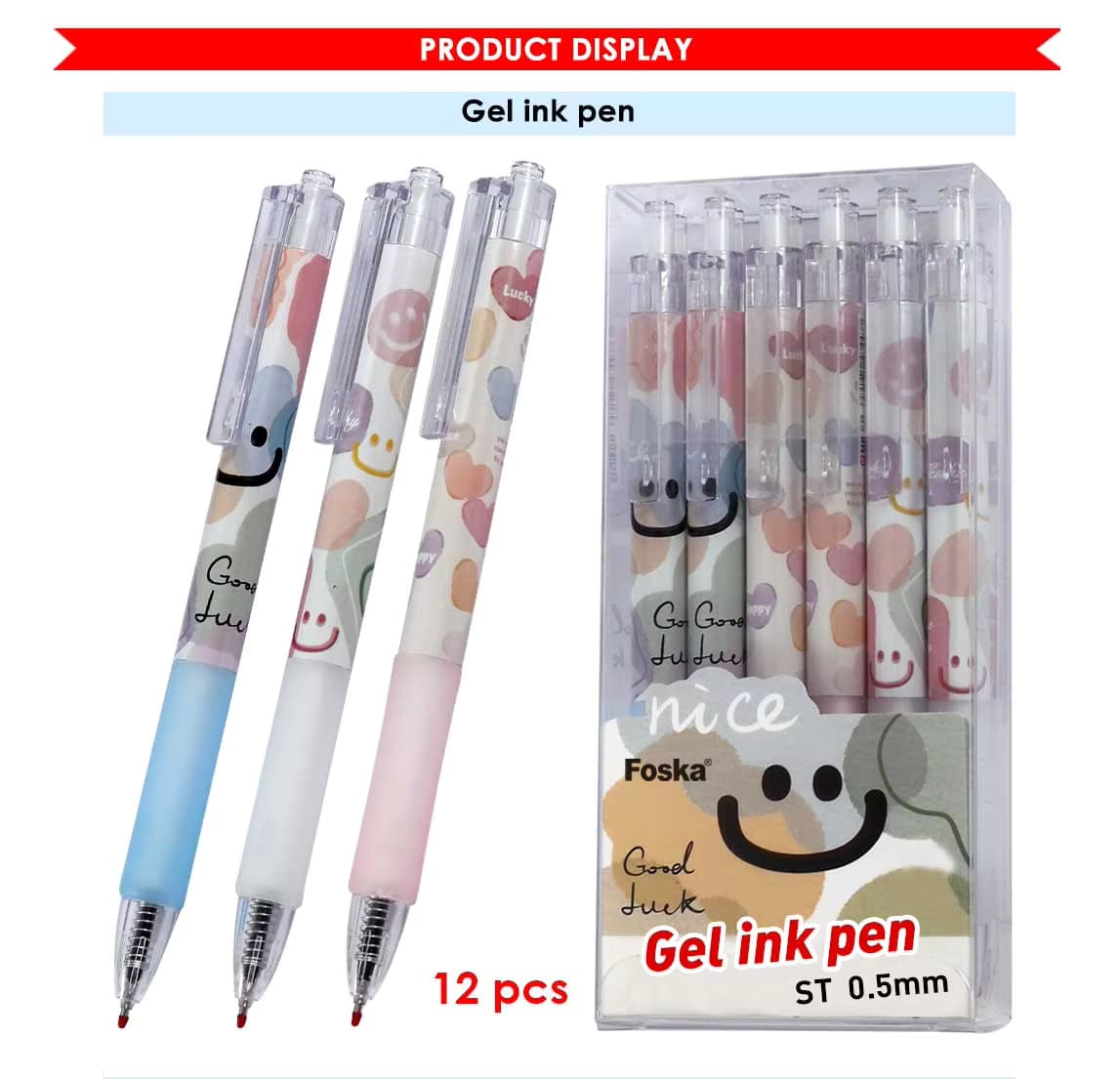 Foska cute gel pen