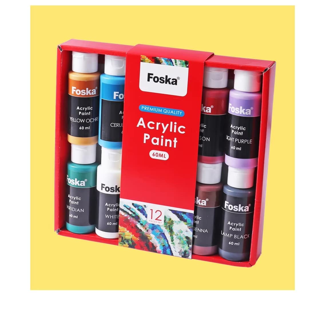 Non Toxic Acrylic Color Painting for Kids