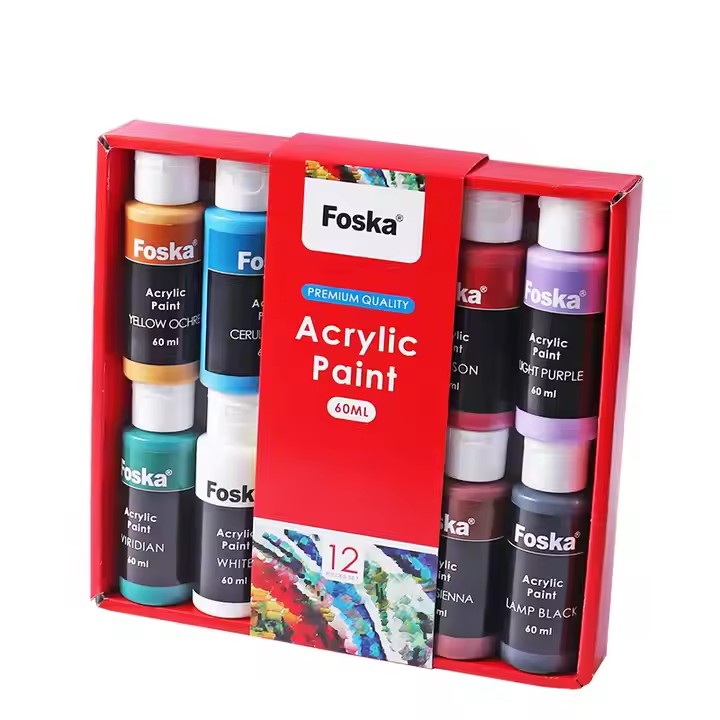 12 colors Acrylic Color Paint Set