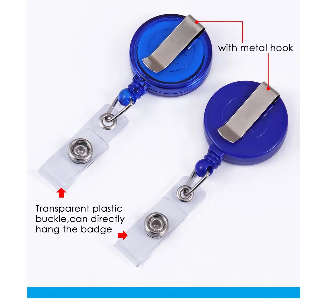 Plastic Round Id Card Pull Reel