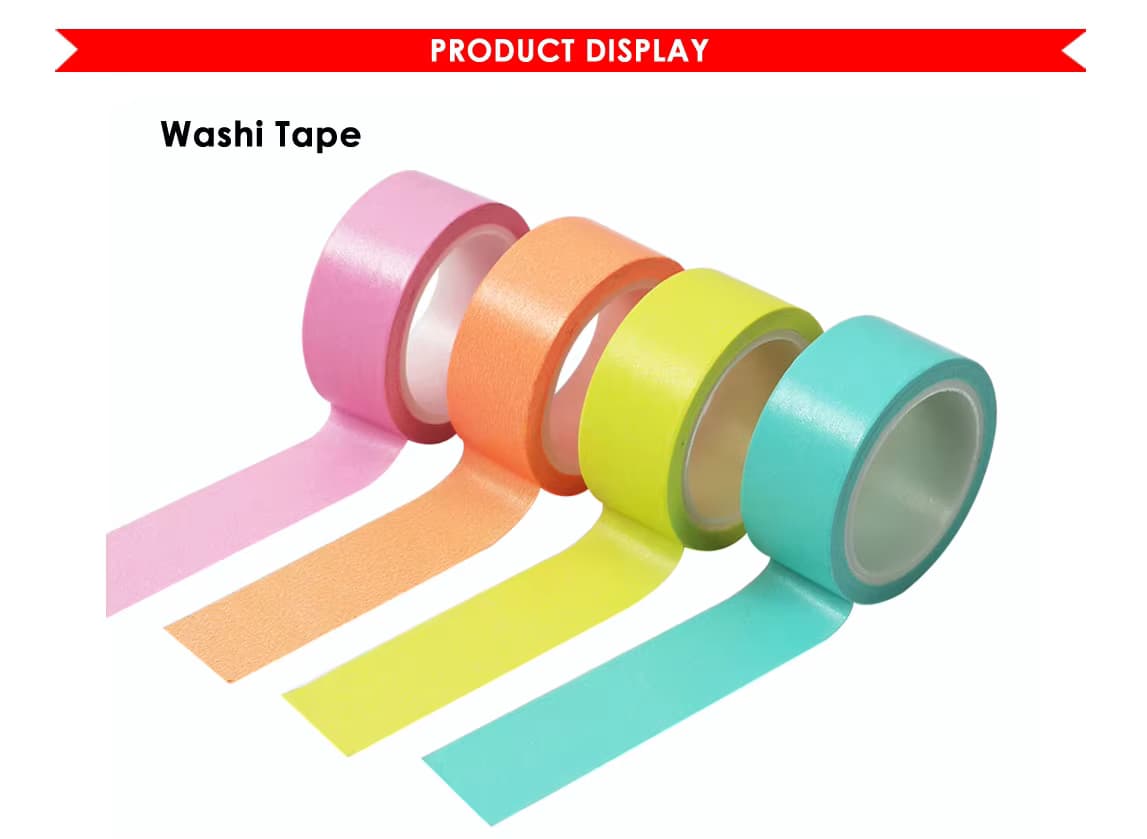 Cartoon Kids Washi Tape