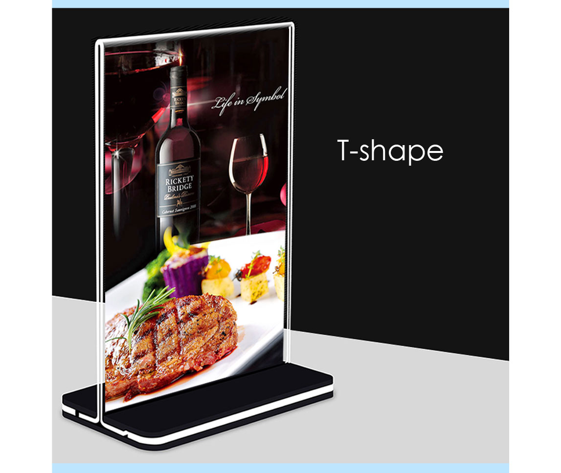 Good Quality Acrylic sign holder Good Quality Acrylic sign holder