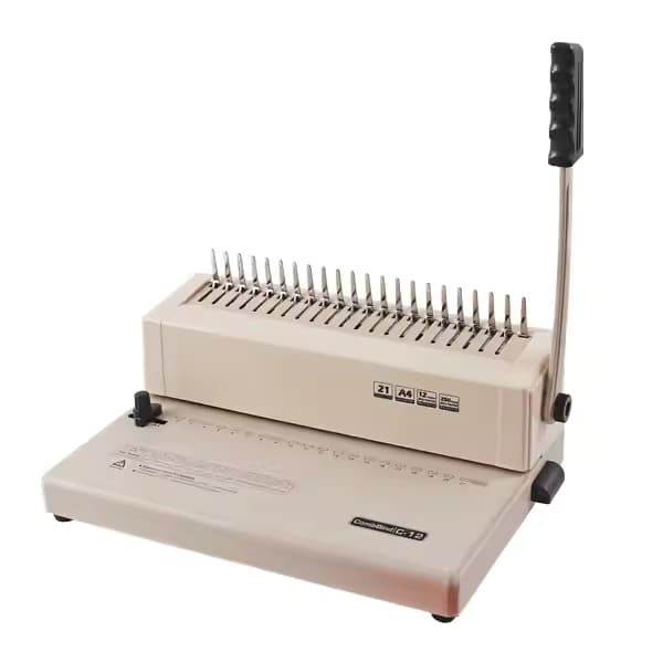 Comb Book Binding Machine