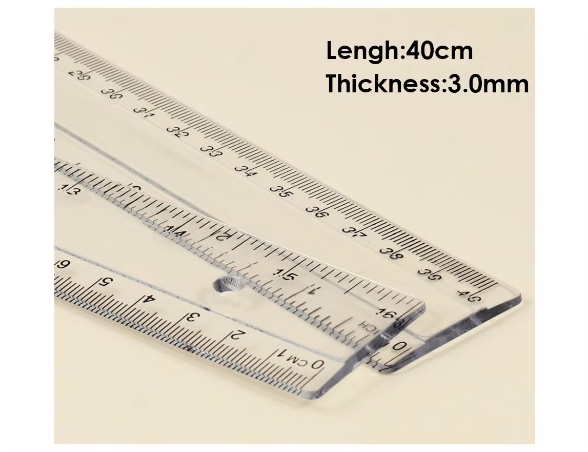50cm Plastic Ruler
