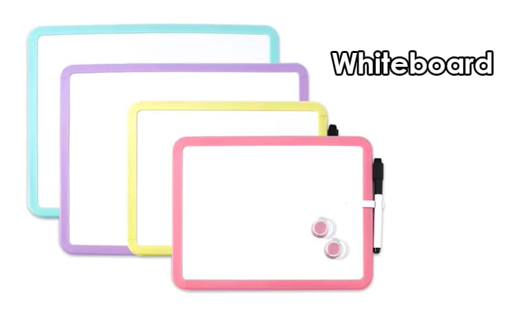 Colorful magnetic whiteboard