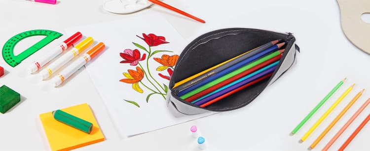 Oxford cloth pencil case