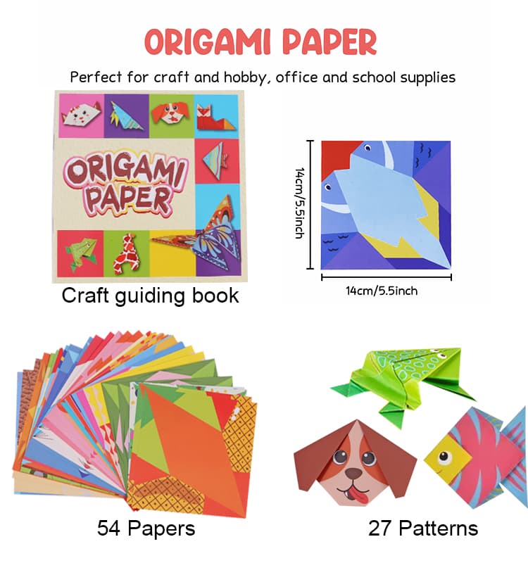 Cartoon Colorful Origami
