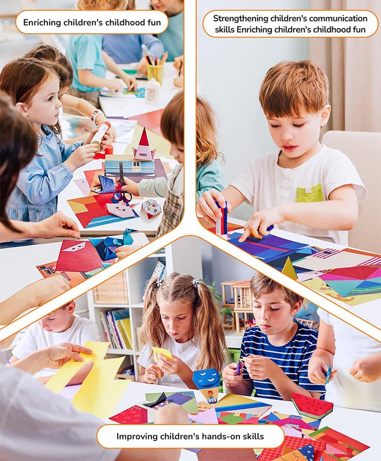 High quality colorful origami