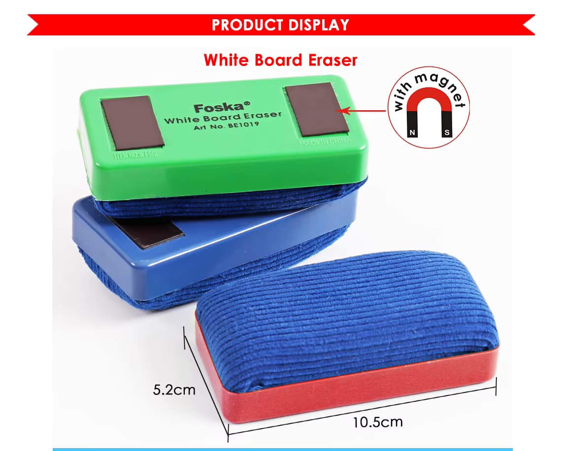 Plastic White Board Eraser