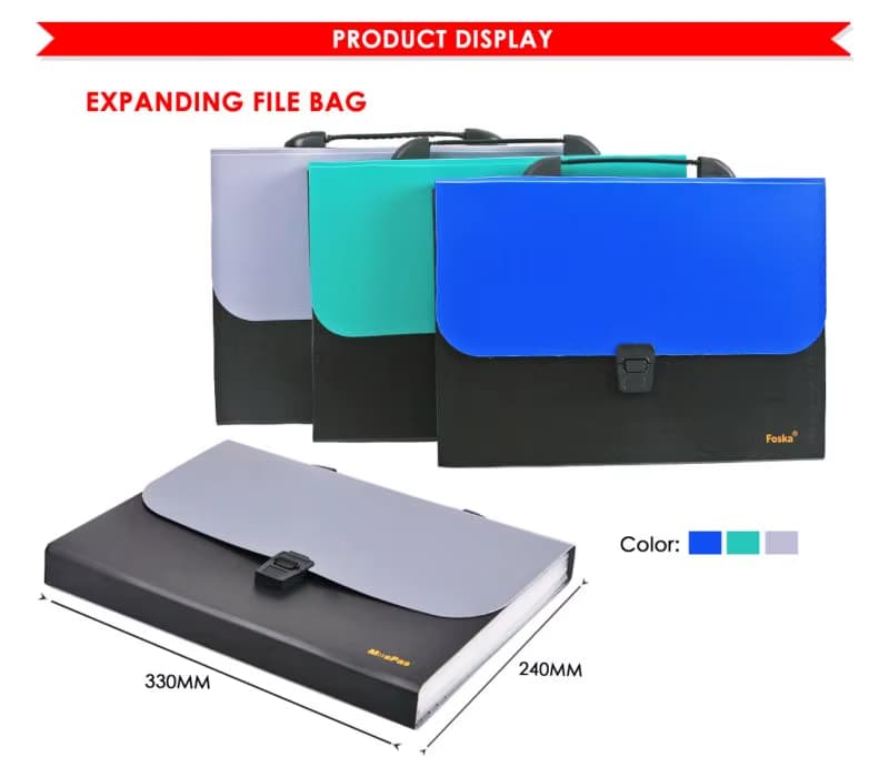Waterproof Expanding File Bag