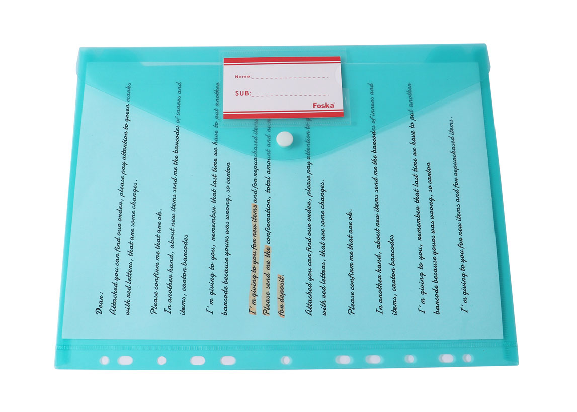 11 Holes File Pocket 11 Holes File Pocket