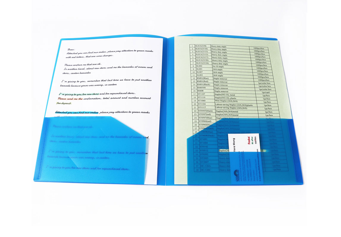 Clear Book File Folder Clear Book File Folder