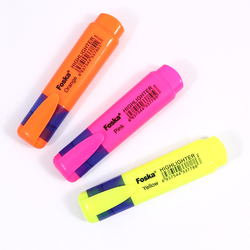 assorted color highlighter