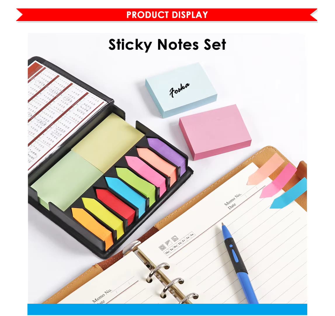 Memo Sticky Note Set
