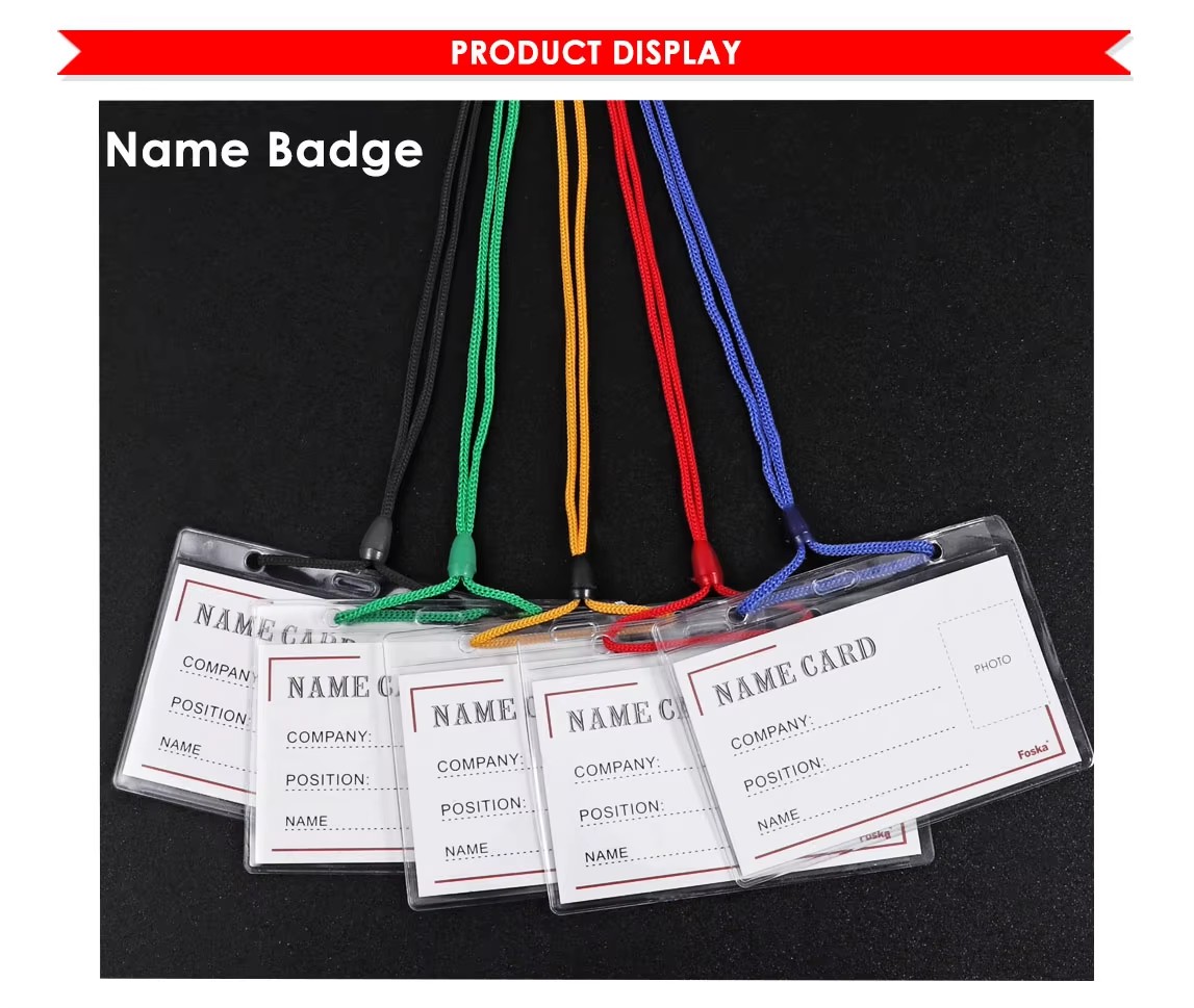 PVC Name Badge