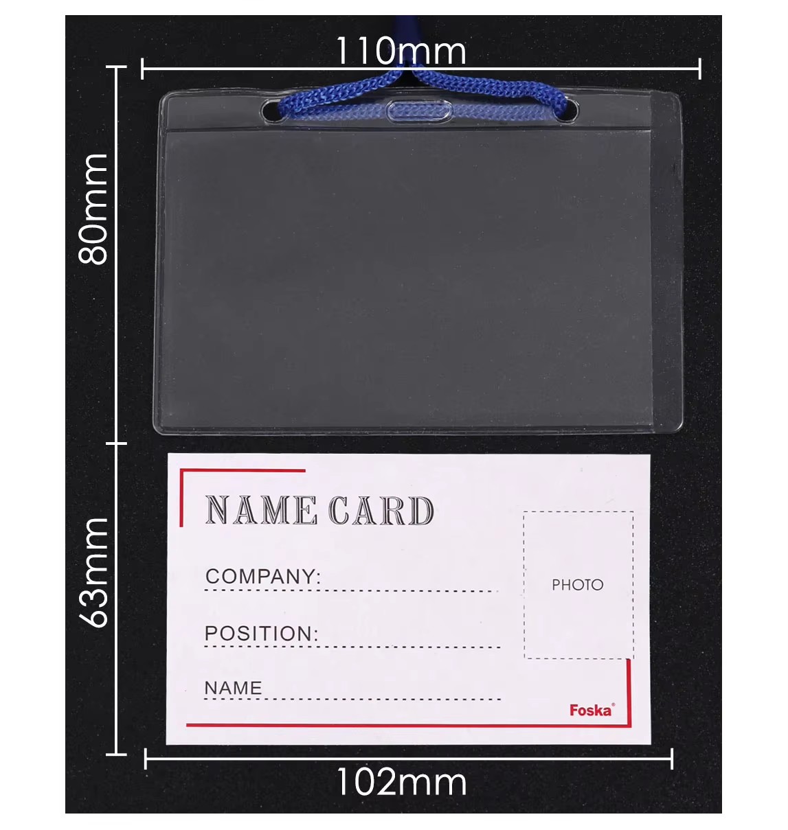 Name Badge with Rope