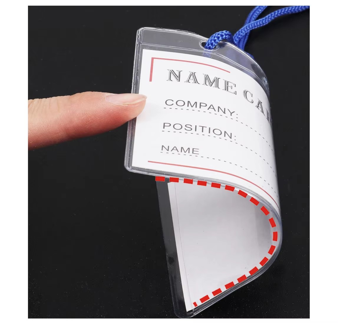 Name Badge with Lanyard