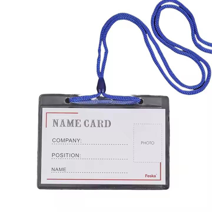 Soft Name Holders with rope