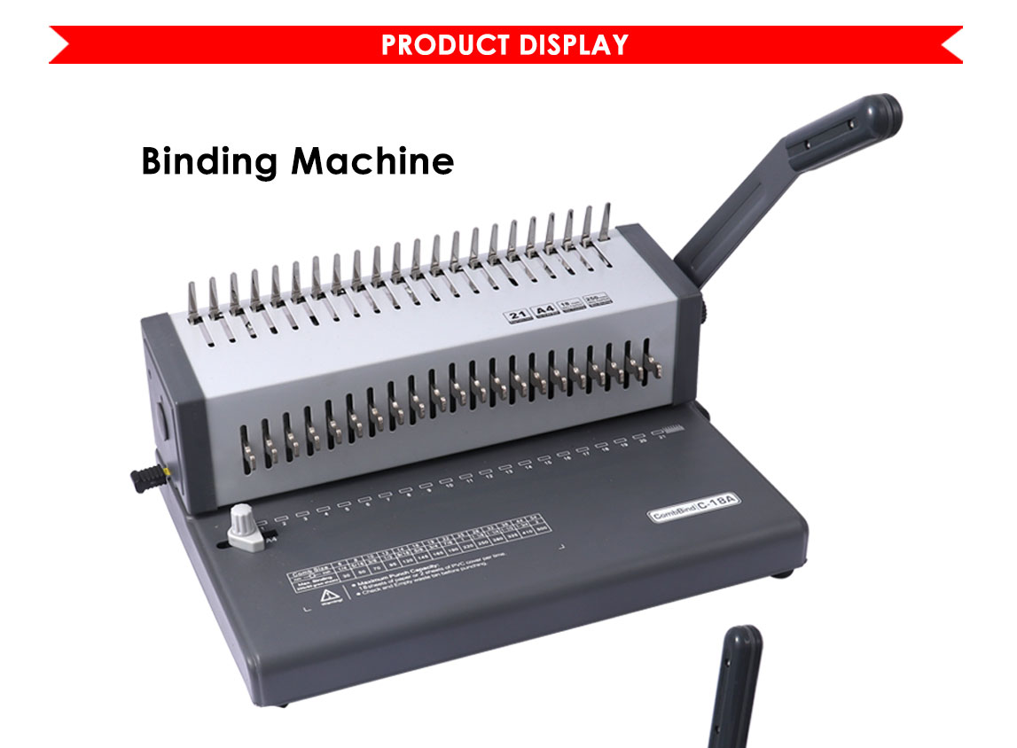 Comb Book Binding Machine