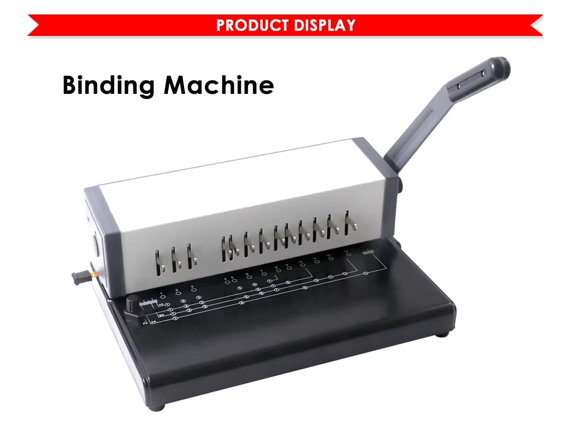 Comb Book Binding Machine