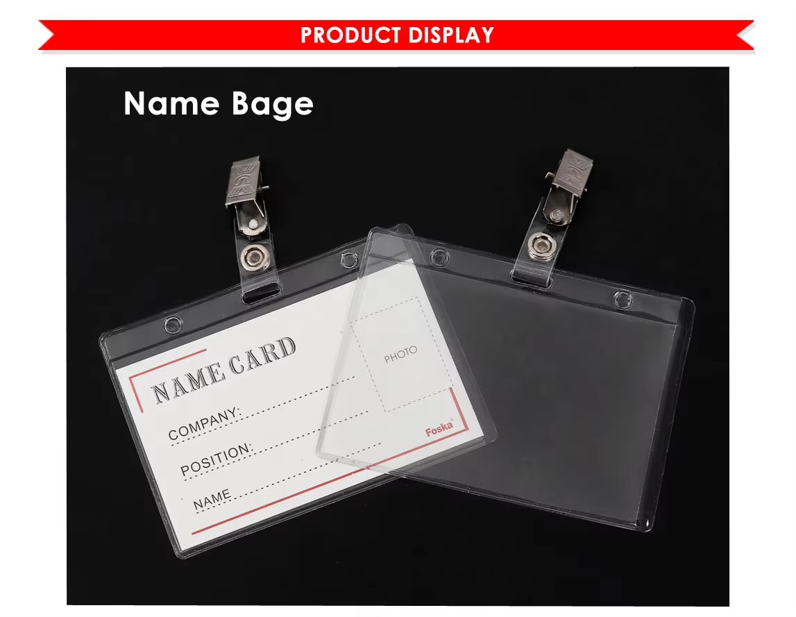 PVC Name Badge 