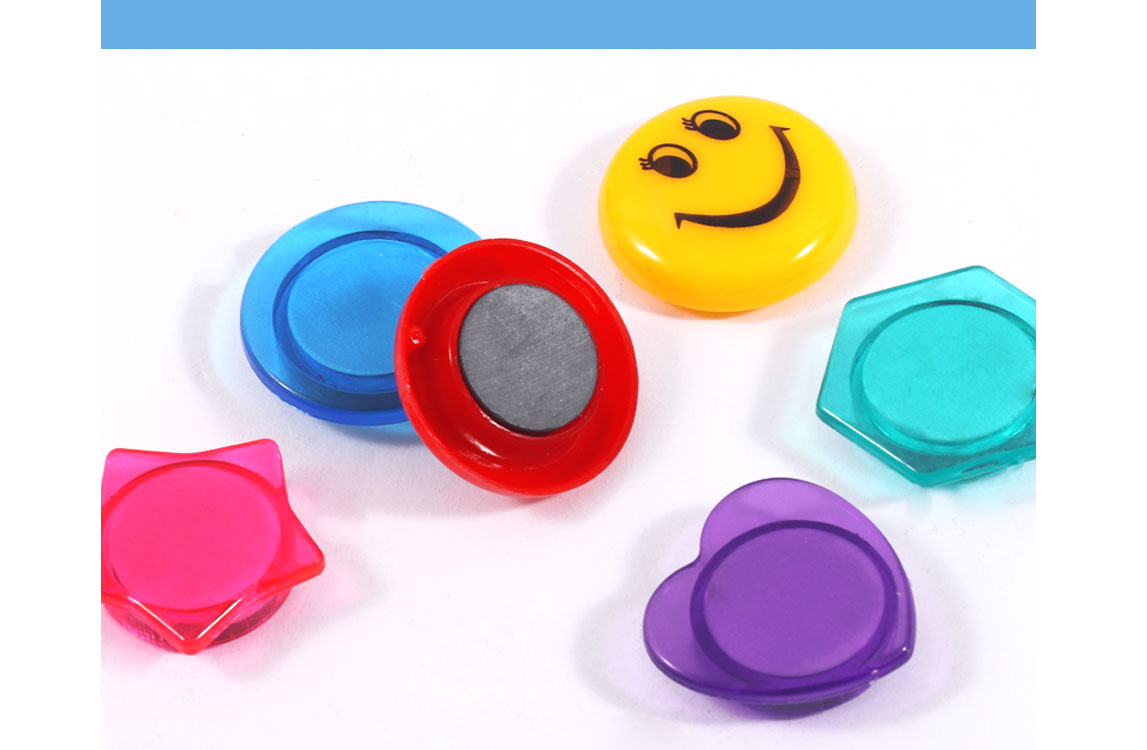 colorful magnets for whiteboard