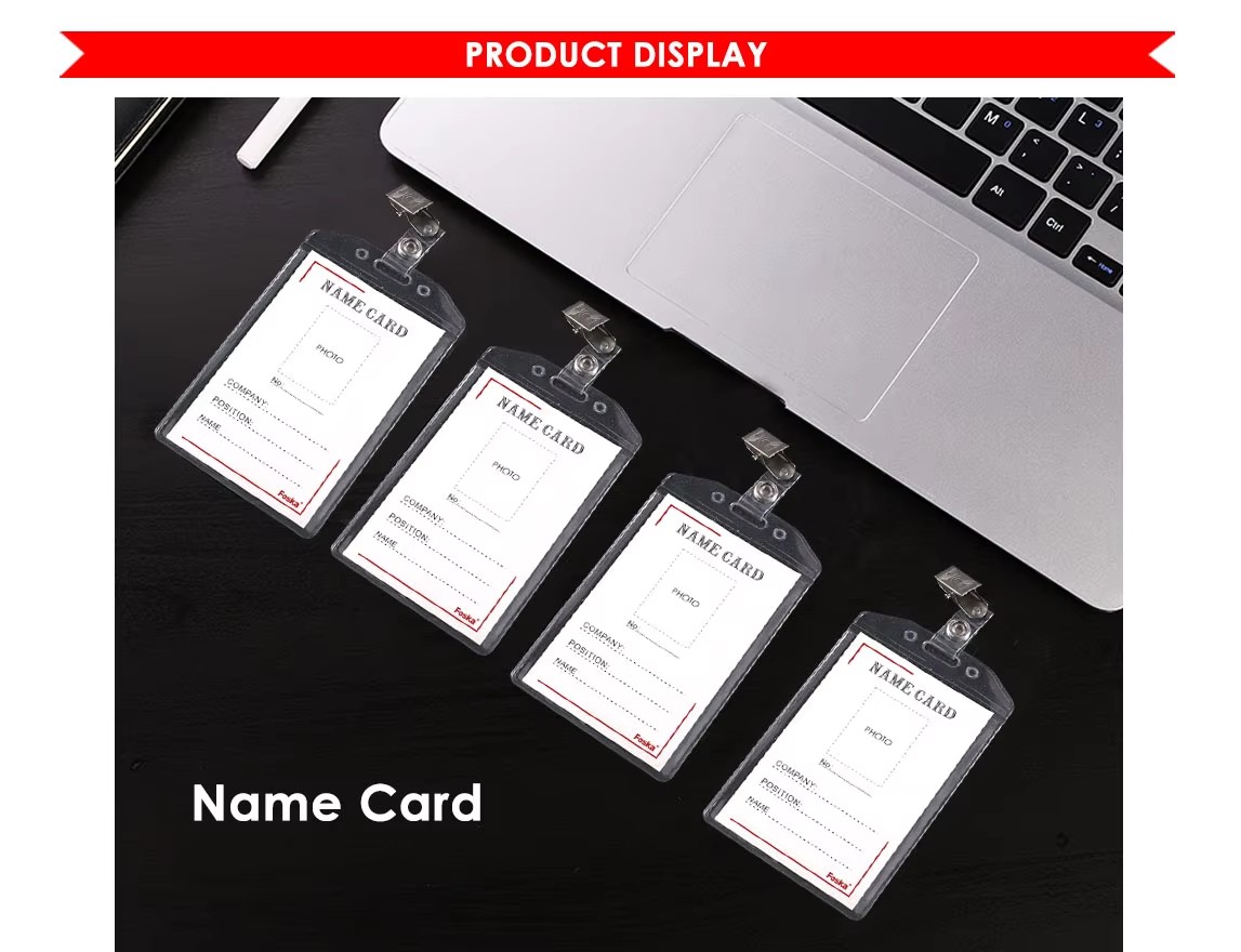 Name Badge with Clip