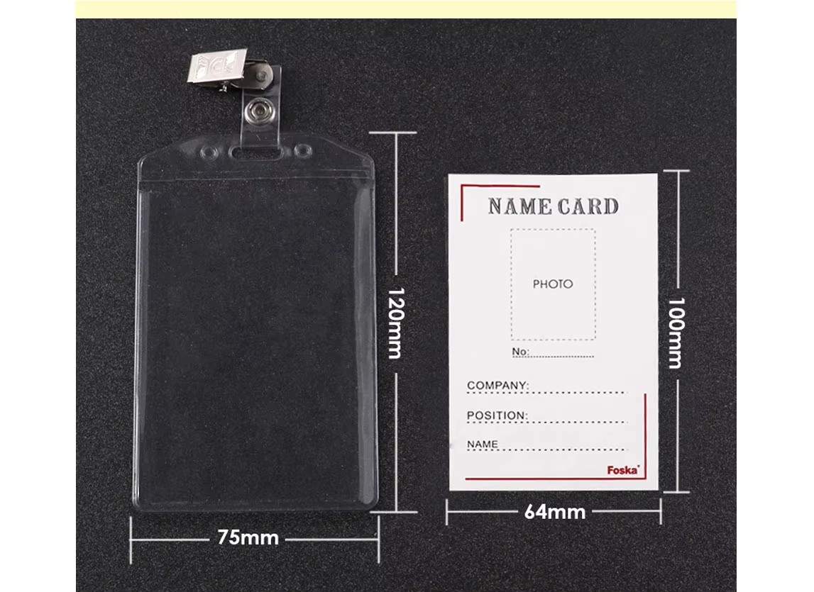 PVC Name Badge