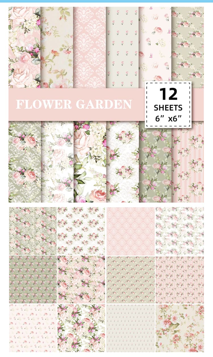 Beautiful Scrapbook Paper 