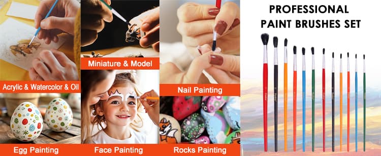 colorful Artist Brush colorful Artist Brush