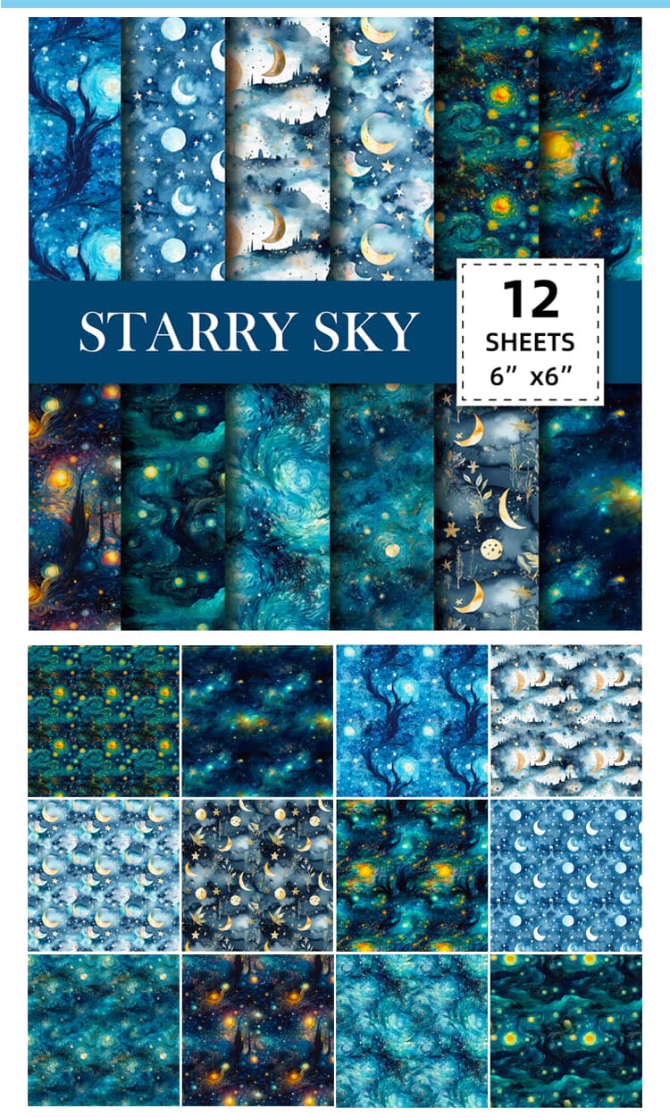 Bright Color Scrapbook Paper
