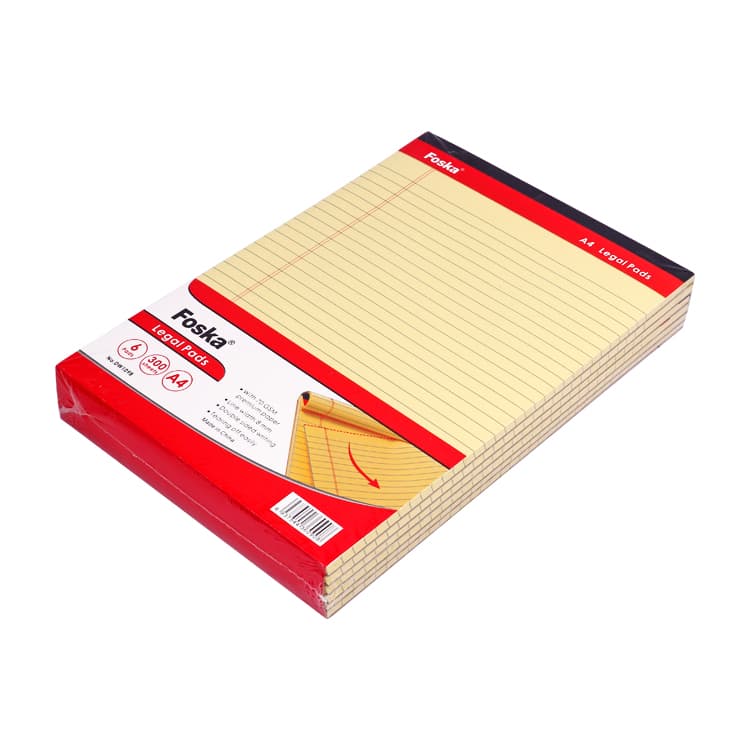 Legal notes pad