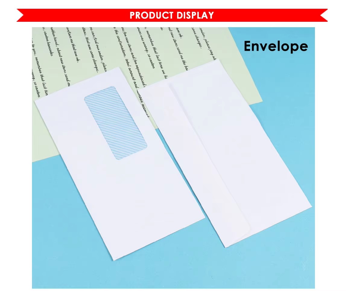 White Paper Envelope