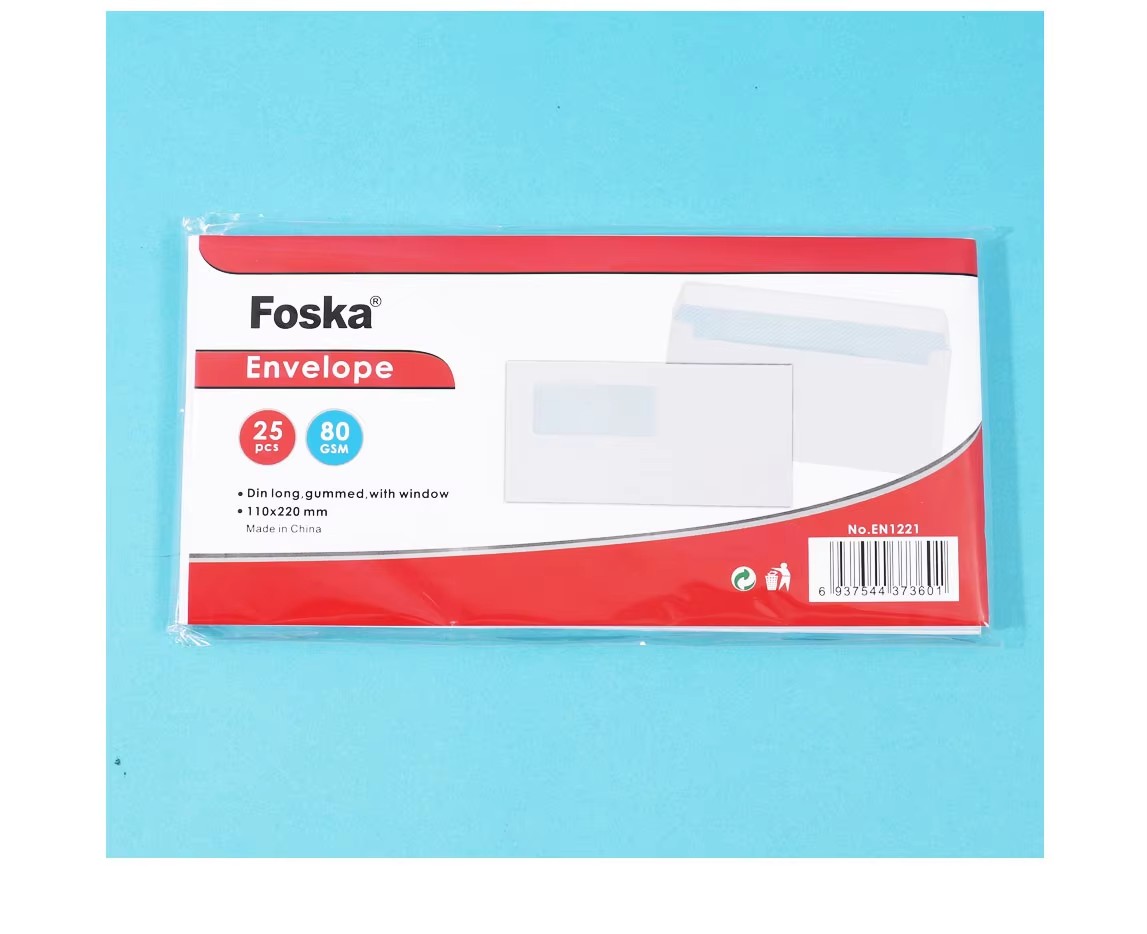 Classic White Pocket Envelope