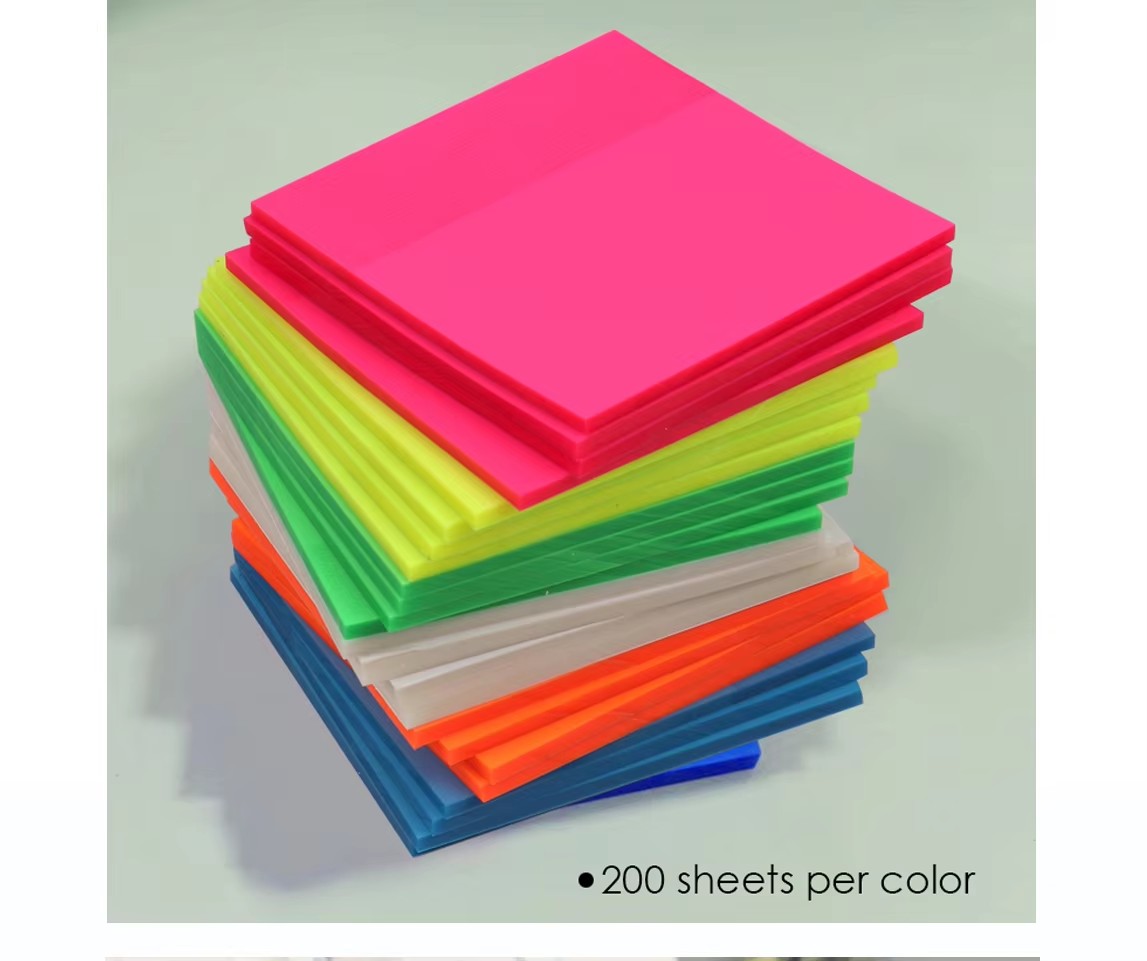 Colored Writable notes
