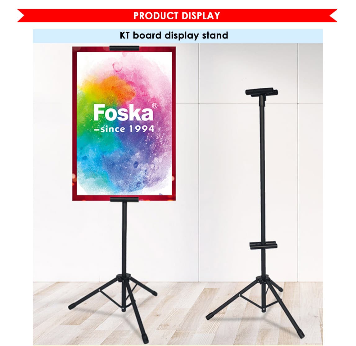 KT board poster display stand KT board poster display stand