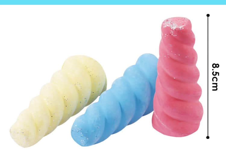 Unicorn Horns Rainbow Chalk