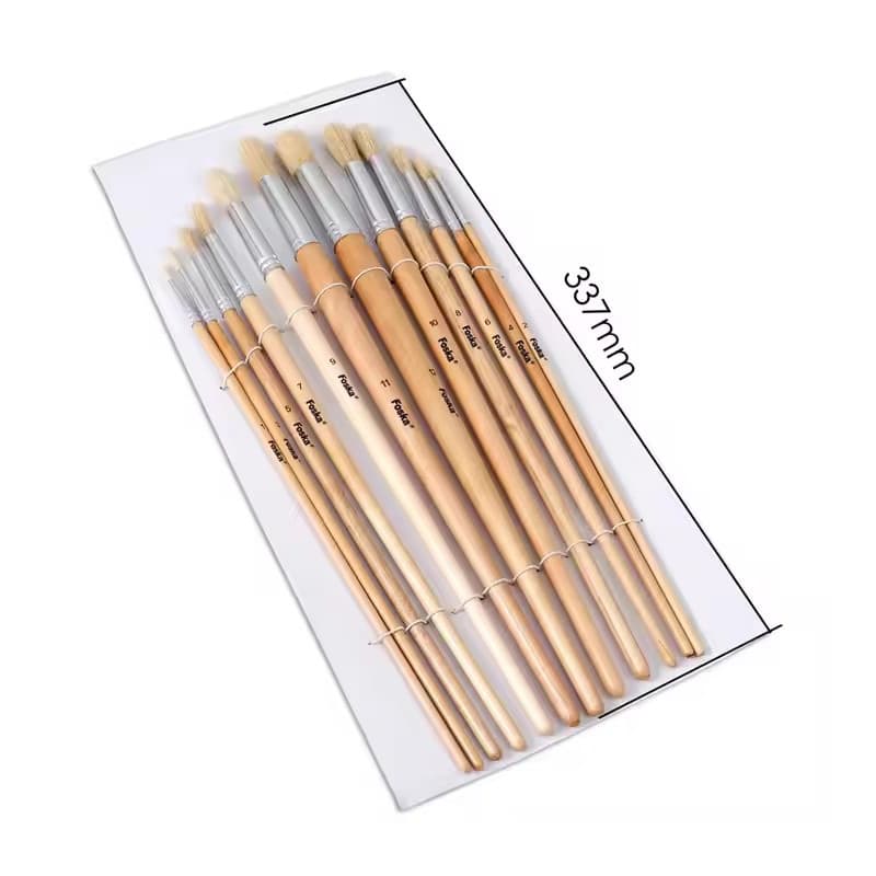 Bristle Hair Oil Paint Brush