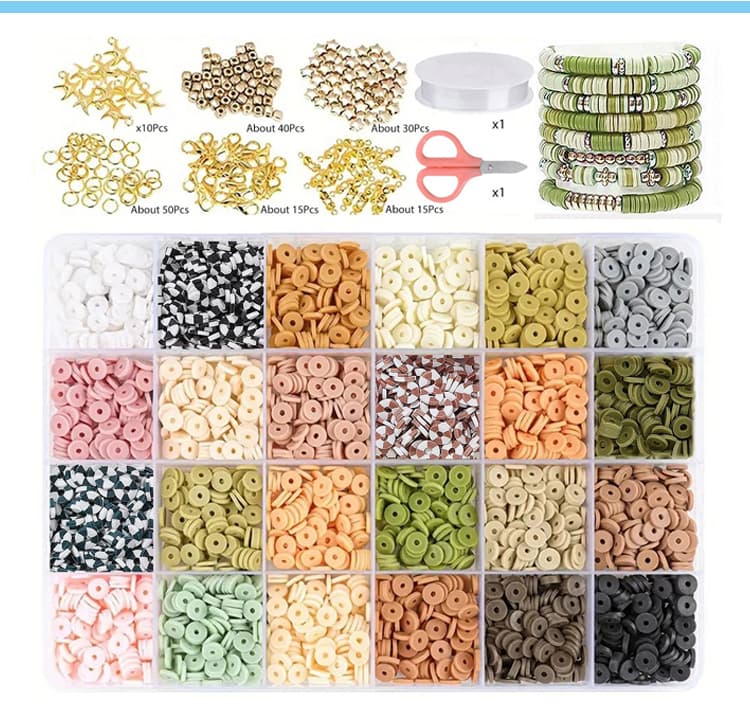 Making Polymer Clay Beads