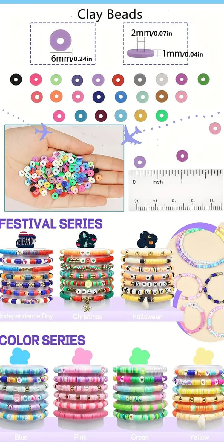 Beads with Safety Scissors