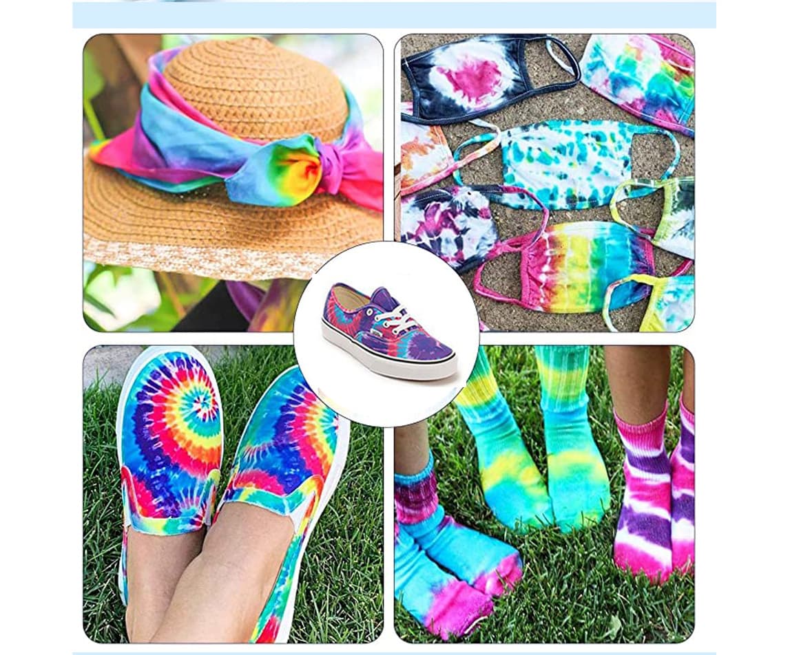 Colorful Tie Dye Kit